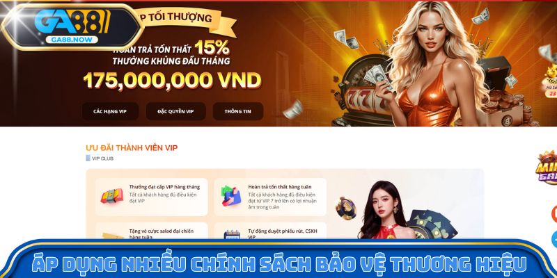 NK88 áp dụng nhiều chính sách để bảo vệ thương hiệu